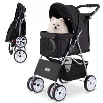 Dog stroller, 80 × 48 × 102 cm