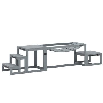 Koirien agility-setti, 3 osaa, 117 × 50 × 56 cm