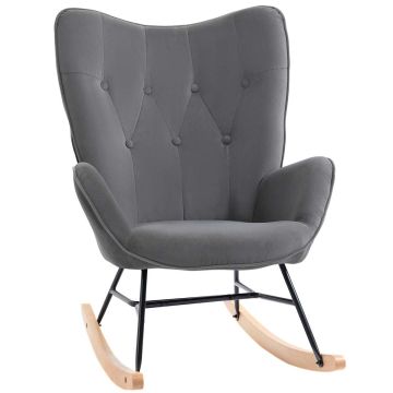Keinuva tuoli Homcom 65x70x96cm, eri väreissä