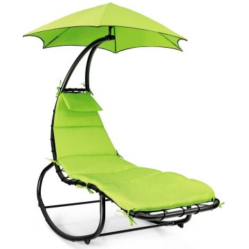 Rocking hammock chair, with canopy, 184 × 187 × 147 cm