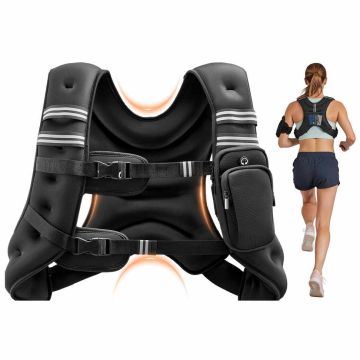 Painoliivi VEVOR JS-VEST005-8, 11,46 kg, Musta, 450 × 410 × 80 mm
