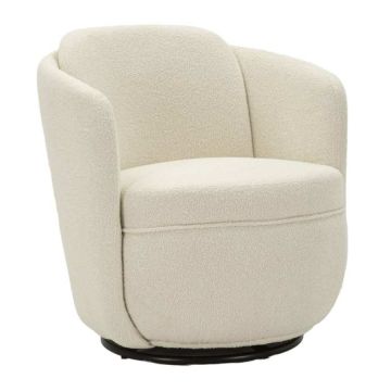 Living room armchair Torino, swivel, 70 × 75 × 72 cm