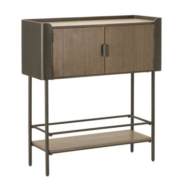 Living room cabinet Toronto, 3 doors and shelf, 100 × 110 × 42 cm