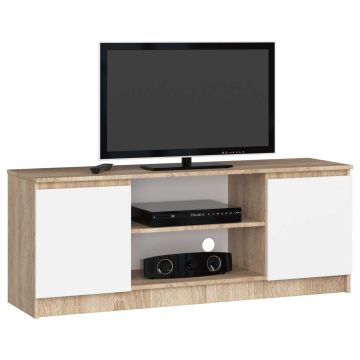 TV-taso RTV K120, tammi/valkoinen
