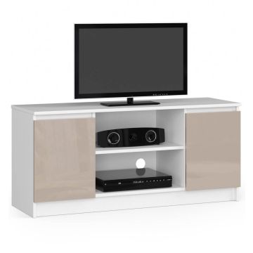 TV-taso RTV K120, valkoinen/kermanvärinen
