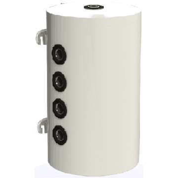 Säiliö Sunsystem PSM100, 100 l, 500 × 1050 × 500 mm