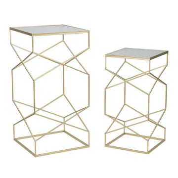 Telephone table set, 2 pcs, 50 × 100 × 50 cm and 40 × 80 × 40 cm