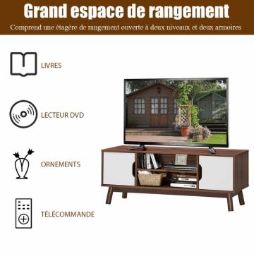 TV stand, 2 side cabinets