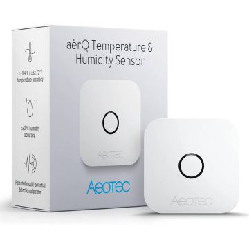 Lämpötila- ja kosteusanturi AEOTEC aërQ