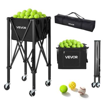 Tennispallokori VEVOR JQ-LV120A, 120 tennispalloa, 96,5 × 20 × 15,5 cm