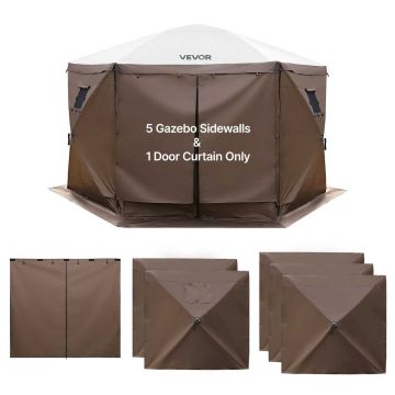 Katosteltan sivuseinät VEVOR FYPJ-002, 6 kpl, 173 × 148 cm