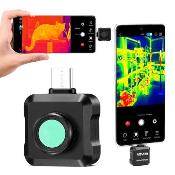 Lämpökamera VEVOR YXP256, Android, 11,5 × 6 × 16 cm