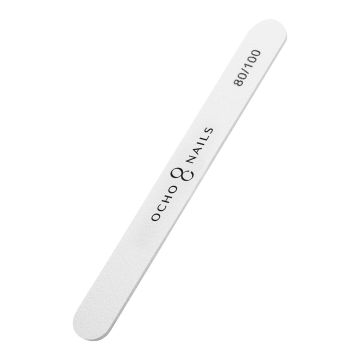 Прямая пилочка для ногтей OCHO NAILS, 10 шт