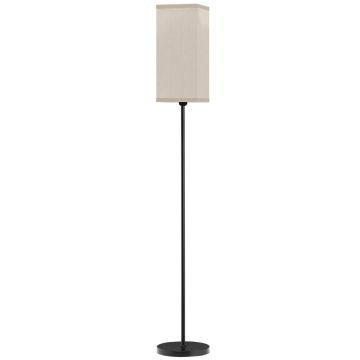 Lattiavalaisin Homcom 25x25x161,5 cm, musta/valkoinen