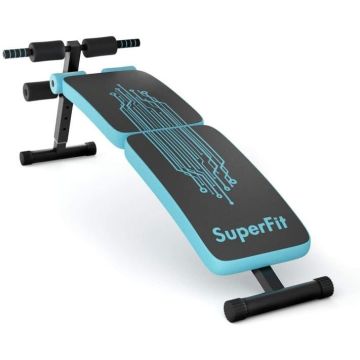 Training bench, 3 levels, Blue, 144.78–149.86 × 52.07 × 45.72–57.15 cm