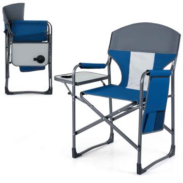 Tourist chair, With side pockets, 82.6 × 101.6 × 49.5 cm