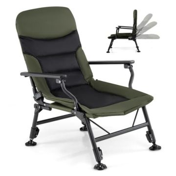 Tourist chair, foldable, Green, 60 × 80 × 86 cm