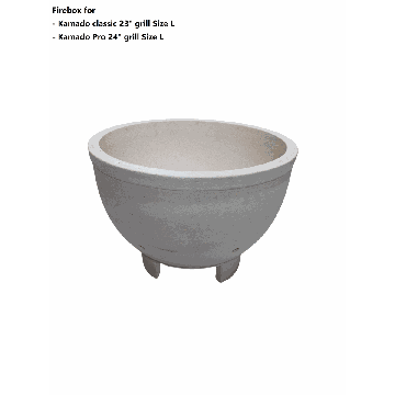 Tulipesä TunaBone Firebox for Kamado 23/24"