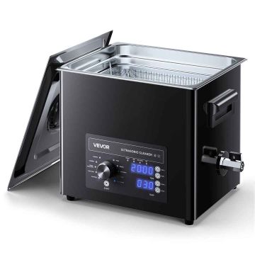 Ultraäänipesuri VEVOR, 10 l, 370 × 300 × 320 mm
