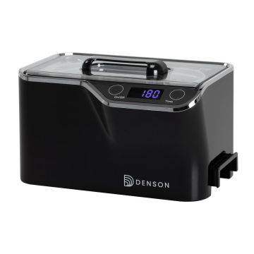 Ultraäänipuhdistin DENSON ACDS-100, Musta, 204 × 140 × 130 mm