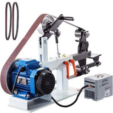Pöytähiomakone laikka- ja nauhahiomakone 1,5 kW, 427 x 30,5 cm, säädettävä nauha