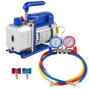 Tyhjiöpumppu kylmäaineelle 3CFM 1/4HP ilmastointilaitteelle