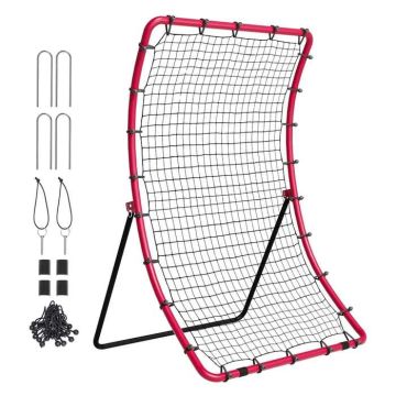 Baseball- ja softball-pallon palautusverkko, 1,2 m x 1,5 m, pallonpalautusharjoituslaite
