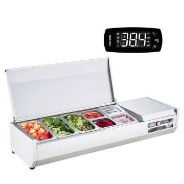 Jäähdytetty mausteseos 150 W, ruostumatonta terästä, 3 paistovuokaa