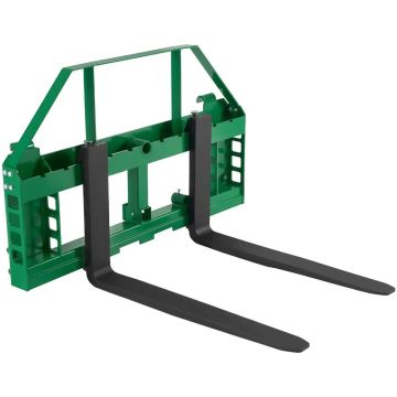 Miniohjattavat lavahaarukat, 915 mm, 1814 kg, sopivat JD-traktoreihin