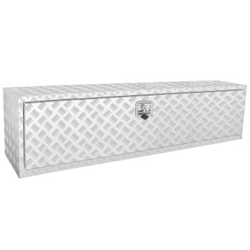 Alumiininen timanttilevyinen vedenpitävä työkalupakki kuorma-autoon 152,4x43,2x45,7 cm