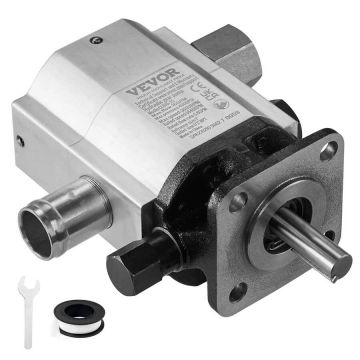 Hydraulinen alumiininen klapinhalkaisupumppu, 60,6 l/min, 27,6 MPa, 2-vaiheinen
