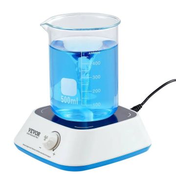 Magneettisekoitin, 0–2000 rpm, 3000 ml:n sekoituslevy säädettävällä nopeudella