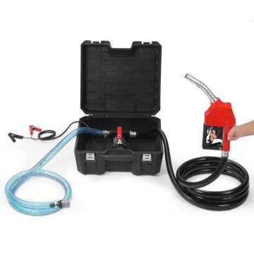 Kannettava 12 V dieselkäyttöinen siirtopumppu, 38 l/min, 186 W