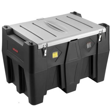 Kannettava dieselsäiliö 484,5 l 12 V pumpulla ja letkulla