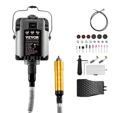 Joustavavartinen hiomakone 1200 W, monitoiminen lisävarusteineen
