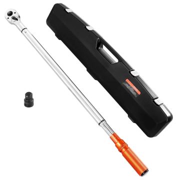 Momenttiavainsarja 3/4", 100-600 lbf-ft, seosterästä