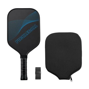 Pickleball-maila T700 hiilikuitua, sininen, ammattilaisille
