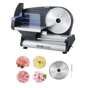 Sähköinen lihanviipalointikone 7,5" SUS420-terillä, 180 W