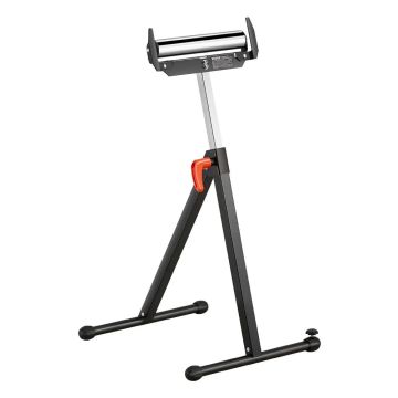 Rullateline kiillotetulla teräsrullalla, säädettävä korkeus 69-109 cm, kantavuus 113 kg