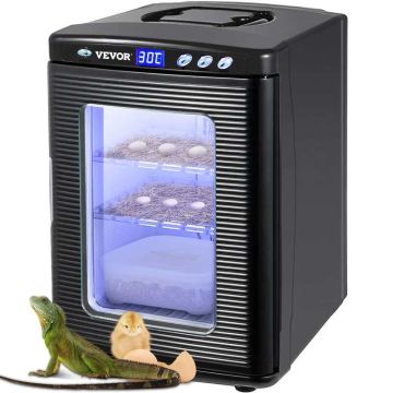 Цифровой инкубатор для рептилий Black Reptile, 25 л, 5–42 °C, 12 В/110 В.