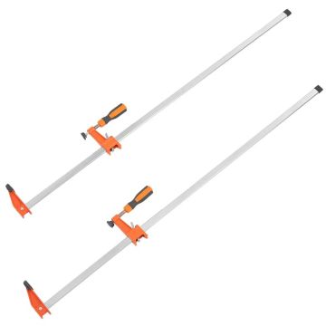 F-muotoiset puuntyöstöpihdit, 914 mm, 2 kpl, valurautaa ja terästä