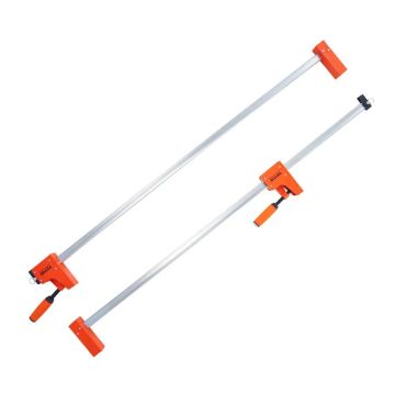 F-muotoiset puuntyöstöpihdit, 2 kpl, 127 cm, muovia ja hiiliterästä