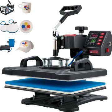Термопресс 5 в 1, 30,48x38,1 см, сублимационный принтер для виниловой печати в блистерной упаковке.
