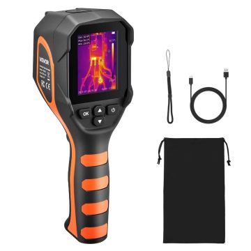 Lämpökamera 320x240 TISR, 2 MP, 25 Hz, alue -4°F–1022°F
