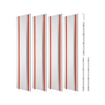 Alumiininen ohjauskisko kiskosahalle, 2794 mm, 4 kpl:n sarja, yhteensopiva Makitan, Festoolin ja WEN:n kanssa