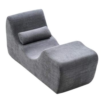 Ergonominen harmaa joogatuoli, vaahtomuovinen lepotuoli