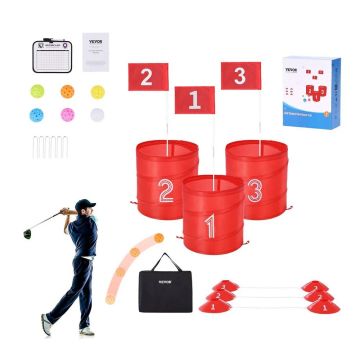 Takapihan golfpeli, 3-reikäinen harjoituskenttä, kannettava