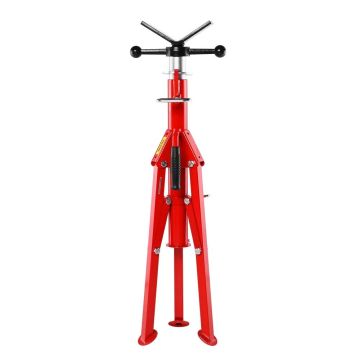 V-muotoinen korkeussäädettävä kokoontaitettava putkiteline, 71-132 cm, kannettava