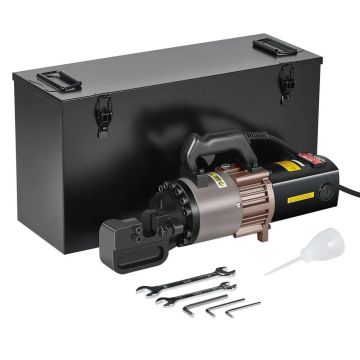 Sähköinen hydraulinen raudoitusleikkuri 2000W, 5-28 mm, musta BC-300