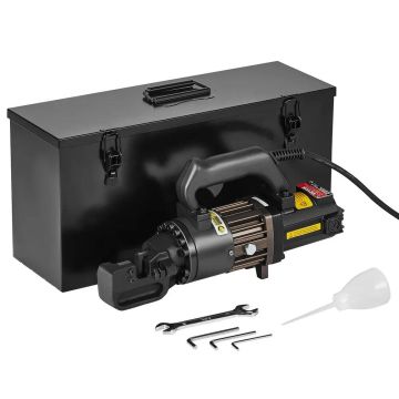 Sähköinen hydraulinen raudoitusleikkuri 1000W, musta, RC-20